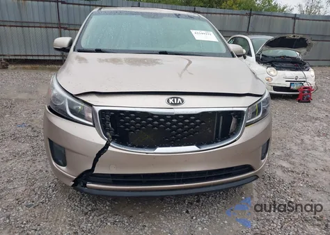 2017 Kia Sedona Lx из США, поврежденный, VIN KNDMB5C13H6231948